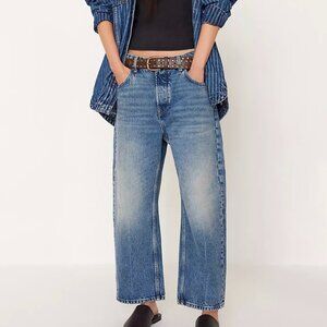 We The Free Deep Trance Dropped Boyfriend Jeans